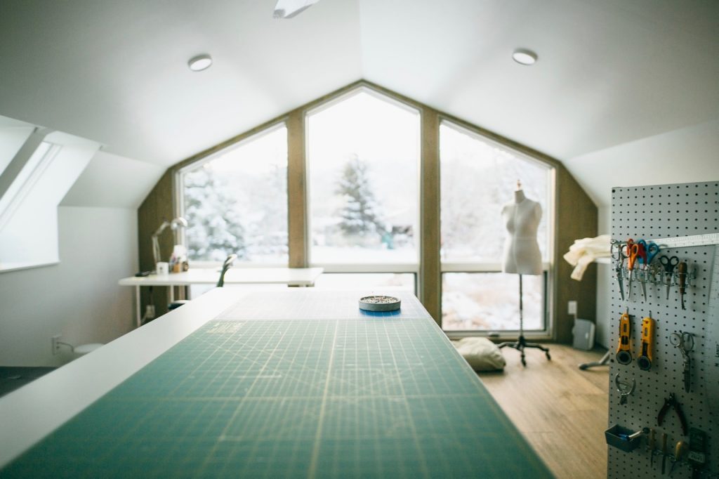 the studio at Beatrice Forms